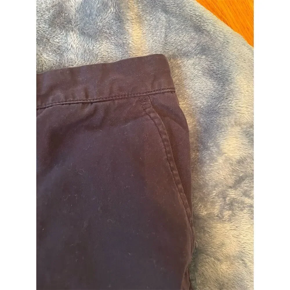 *3/$15 Tommy Hilfiger Men's Chino Shorts Size 40 NAVY Casual Solid - Picture 3 of 10